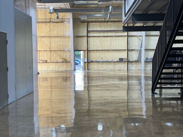 Warehouse floor